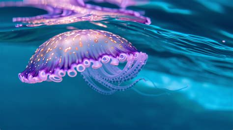  Umbrella Jellyfish: A Curious Creature with Bioluminescent Prowess and Transparent Tentacles!